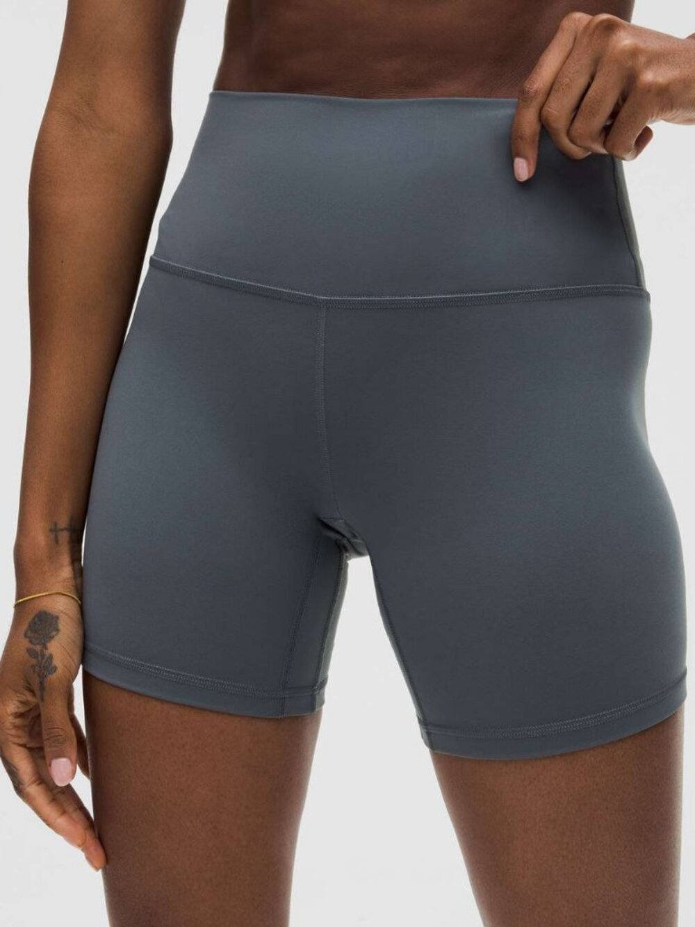 Lululemon Align High-Rise Short 6" Oil Grey